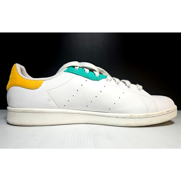 Adidas Stan Smith Low White Leather Sneakers H00329 Size US Men's 12 - Picture 3 of 9